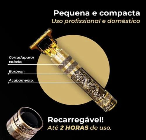 Maquina Profissional para Barba e Cabelo - Pro 3 em 1