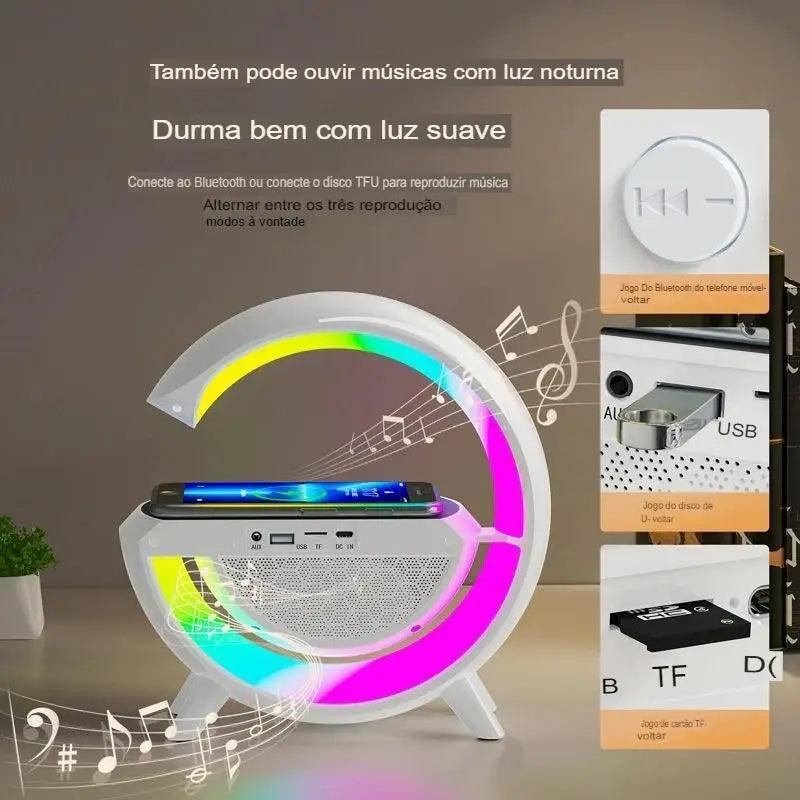 Luminária Smart G-Speaker Multifuncional